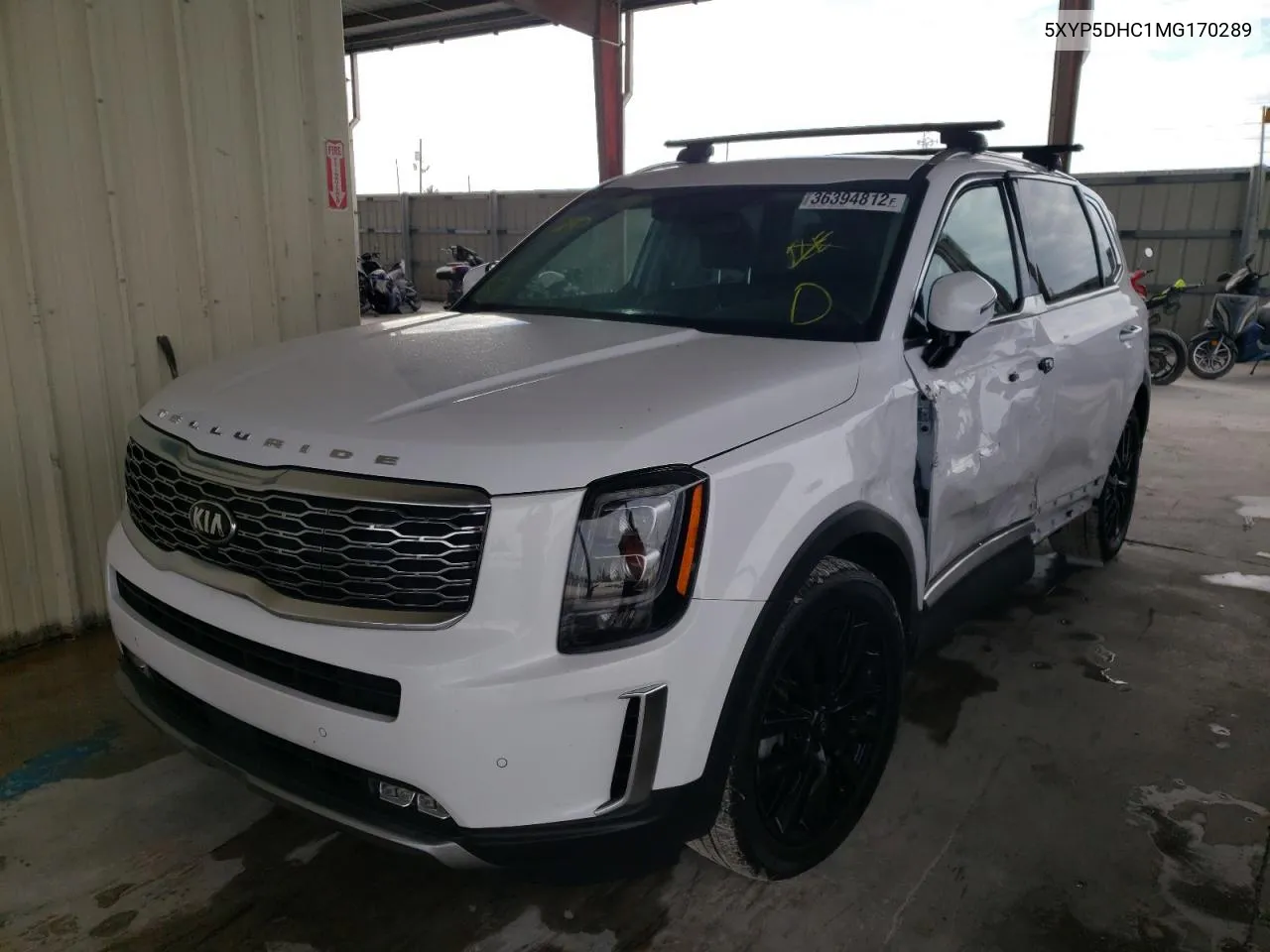 2021 Kia Telluride Sx VIN: 5XYP5DHC1MG170289 Lot: 36394812