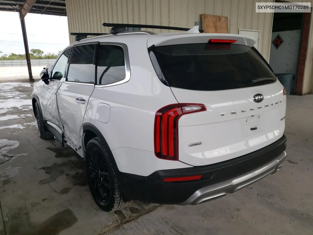 2021 Kia Telluride Sx VIN: 5XYP5DHC1MG170289 Lot: 36394812