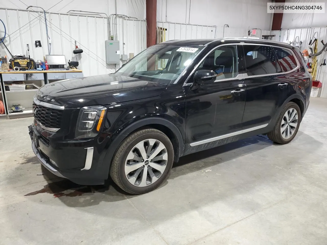 2021 Kia Telluride Sx VIN: 5XYP5DHC4NG304746 Lot: 57849814