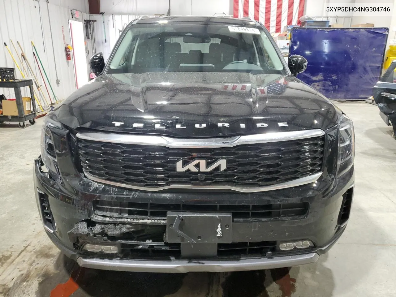 2021 Kia Telluride Sx VIN: 5XYP5DHC4NG304746 Lot: 57849814