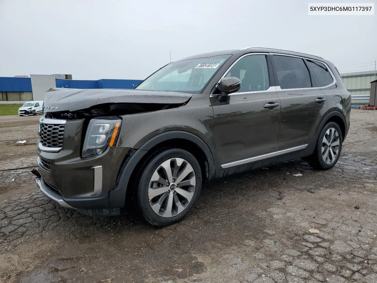 2021 Kia Telluride Ex VIN: 5XYP3DHC6MG117397 Lot: 61128184