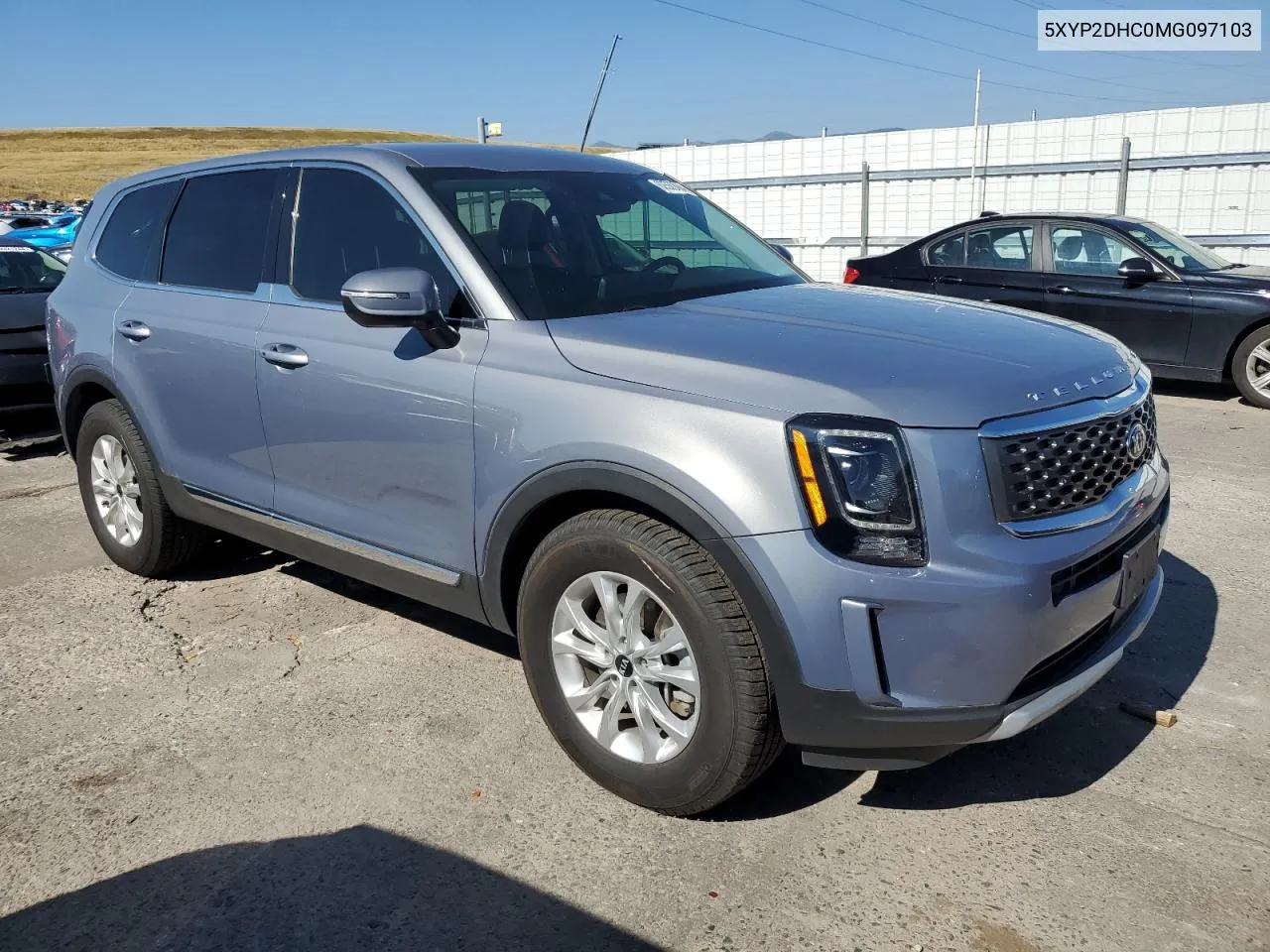 2021 Kia Telluride Lx VIN: 5XYP2DHC0MG097103 Lot: 62550094