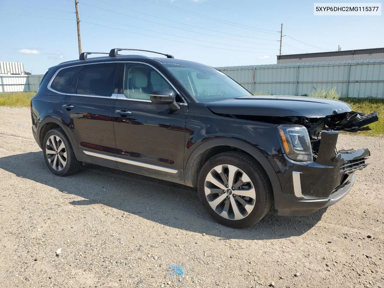 2021 Kia Telluride S VIN: 5XYP6DHC2MG115377 Lot: 63264484