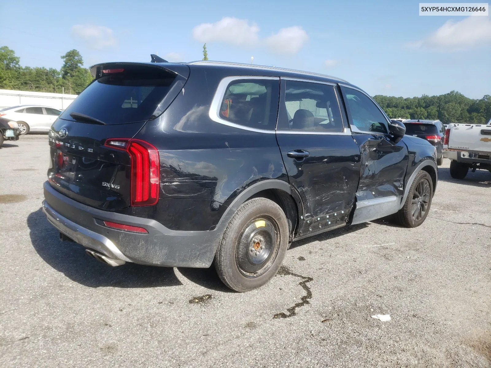 5XYP54HCXMG126646 2021 Kia Telluride Sx