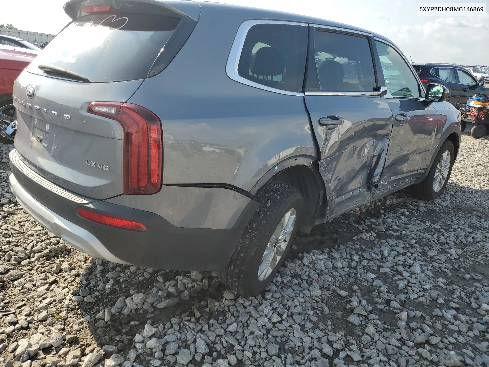 2021 Kia Telluride Lx VIN: 5XYP2DHC8MG146869 Lot: 64797874