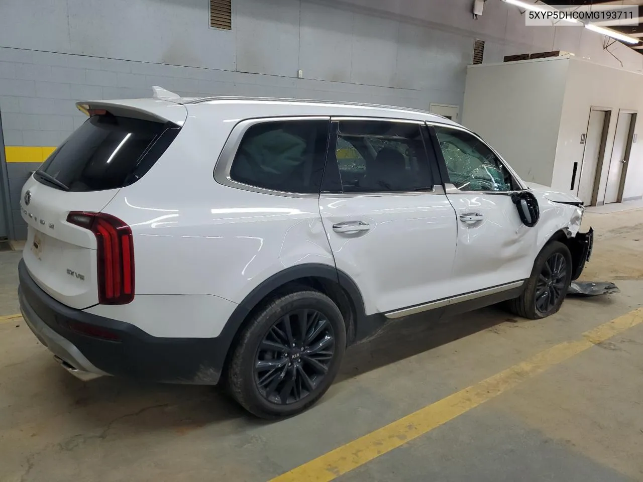 2021 Kia Telluride Sx VIN: 5XYP5DHC0MG193711 Lot: 66742644