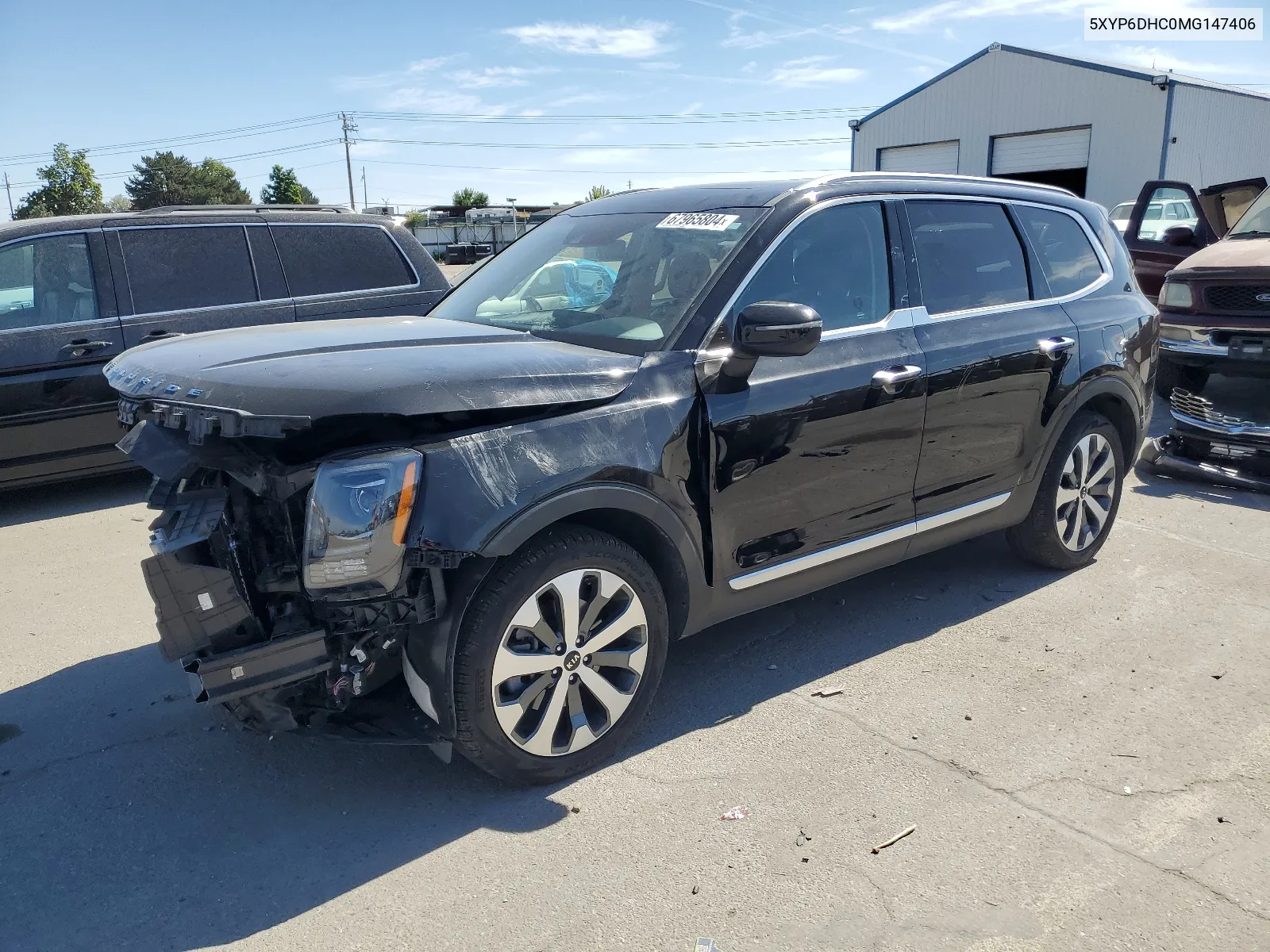 2021 Kia Telluride S VIN: 5XYP6DHC0MG147406 Lot: 67965804