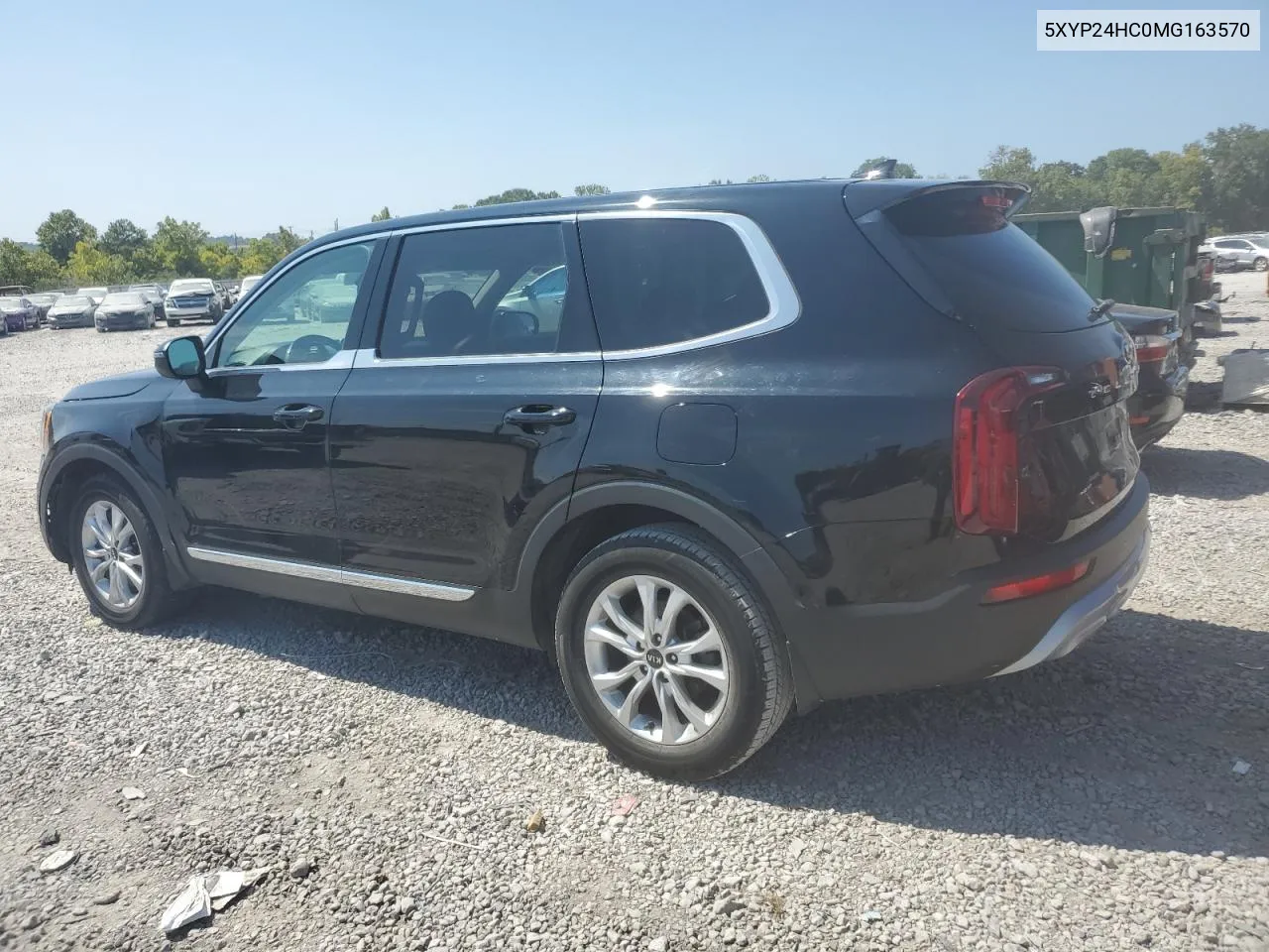 2021 Kia Telluride Lx VIN: 5XYP24HC0MG163570 Lot: 68940314