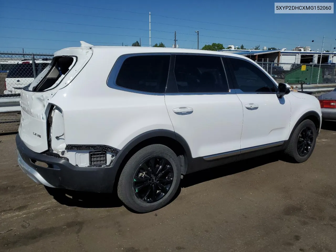 2021 Kia Telluride Lx VIN: 5XYP2DHCXMG152060 Lot: 69042704