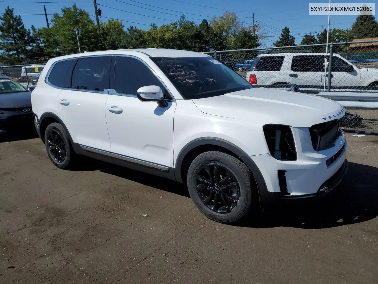 2021 Kia Telluride Lx VIN: 5XYP2DHCXMG152060 Lot: 69042704