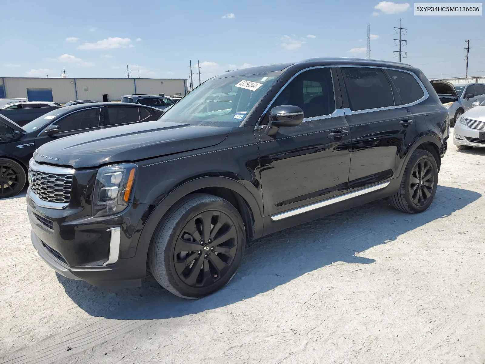 2021 Kia Telluride Ex VIN: 5XYP34HC5MG136636 Lot: 69059844