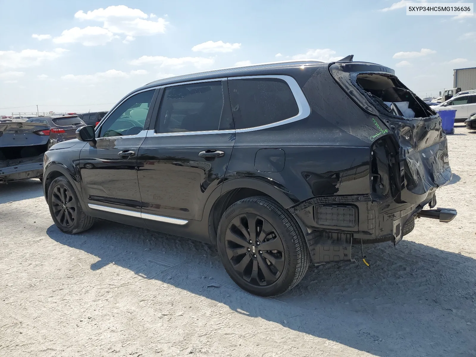 2021 Kia Telluride Ex VIN: 5XYP34HC5MG136636 Lot: 69059844