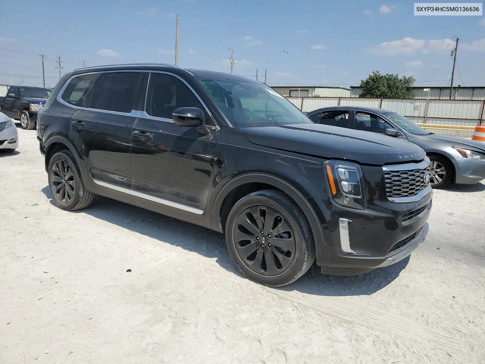 2021 Kia Telluride Ex VIN: 5XYP34HC5MG136636 Lot: 69059844