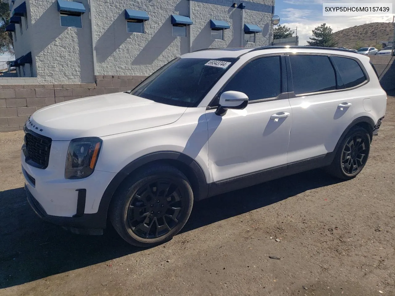 2021 Kia Telluride Sx VIN: 5XYP5DHC6MG157439 Lot: 69343744