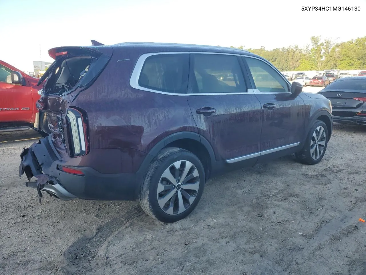 5XYP34HC1MG146130 2021 Kia Telluride Ex