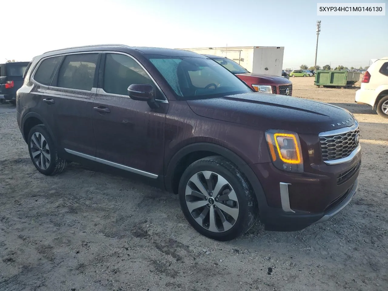 2021 Kia Telluride Ex VIN: 5XYP34HC1MG146130 Lot: 69470524