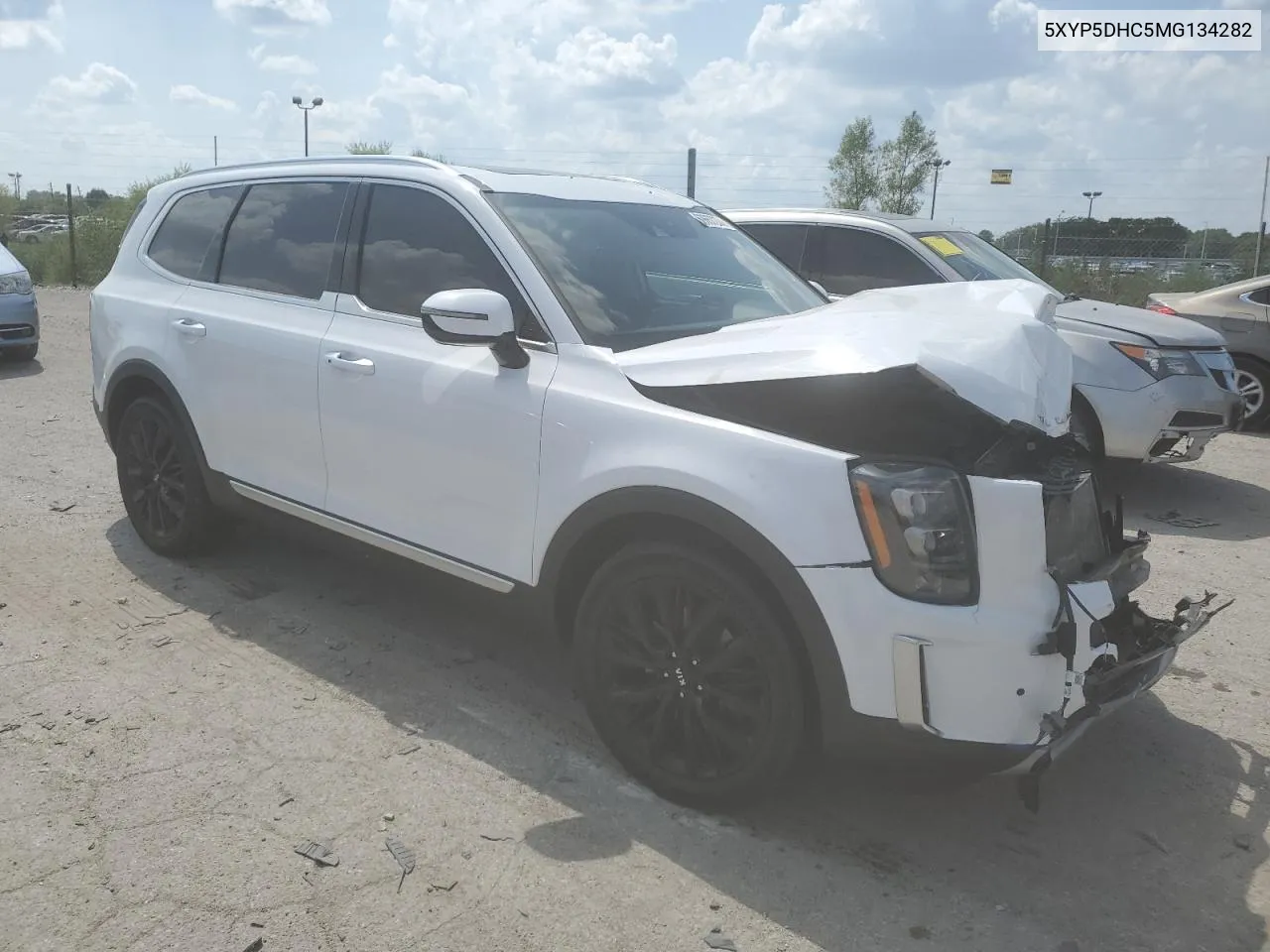 2021 Kia Telluride Sx VIN: 5XYP5DHC5MG134282 Lot: 69657274