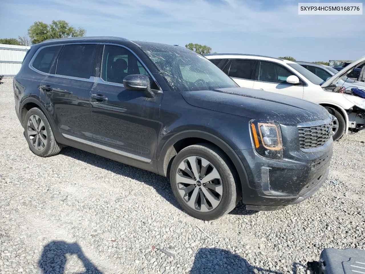 2021 Kia Telluride Ex VIN: 5XYP34HC5MG168776 Lot: 70832544