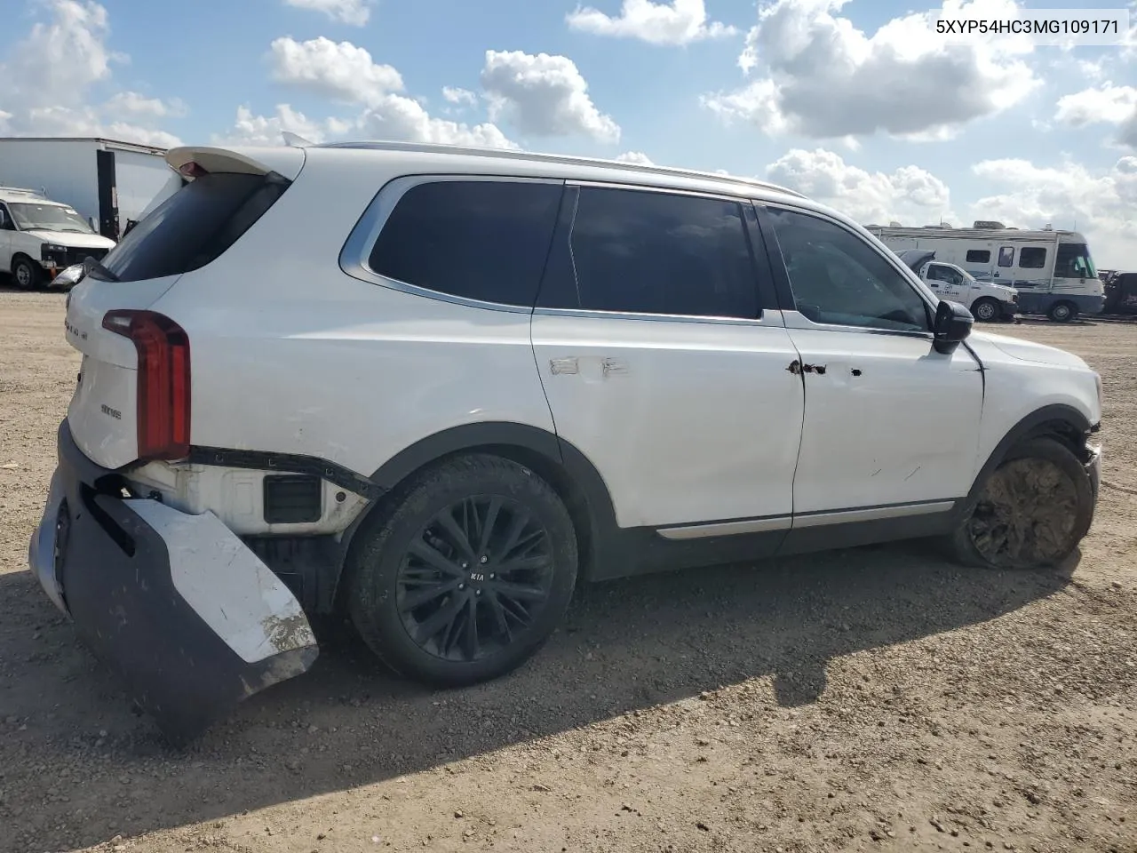 2021 Kia Telluride Sx VIN: 5XYP54HC3MG109171 Lot: 72186054