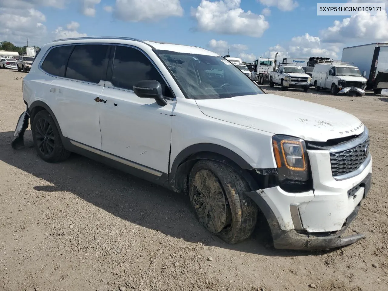 2021 Kia Telluride Sx VIN: 5XYP54HC3MG109171 Lot: 72186054