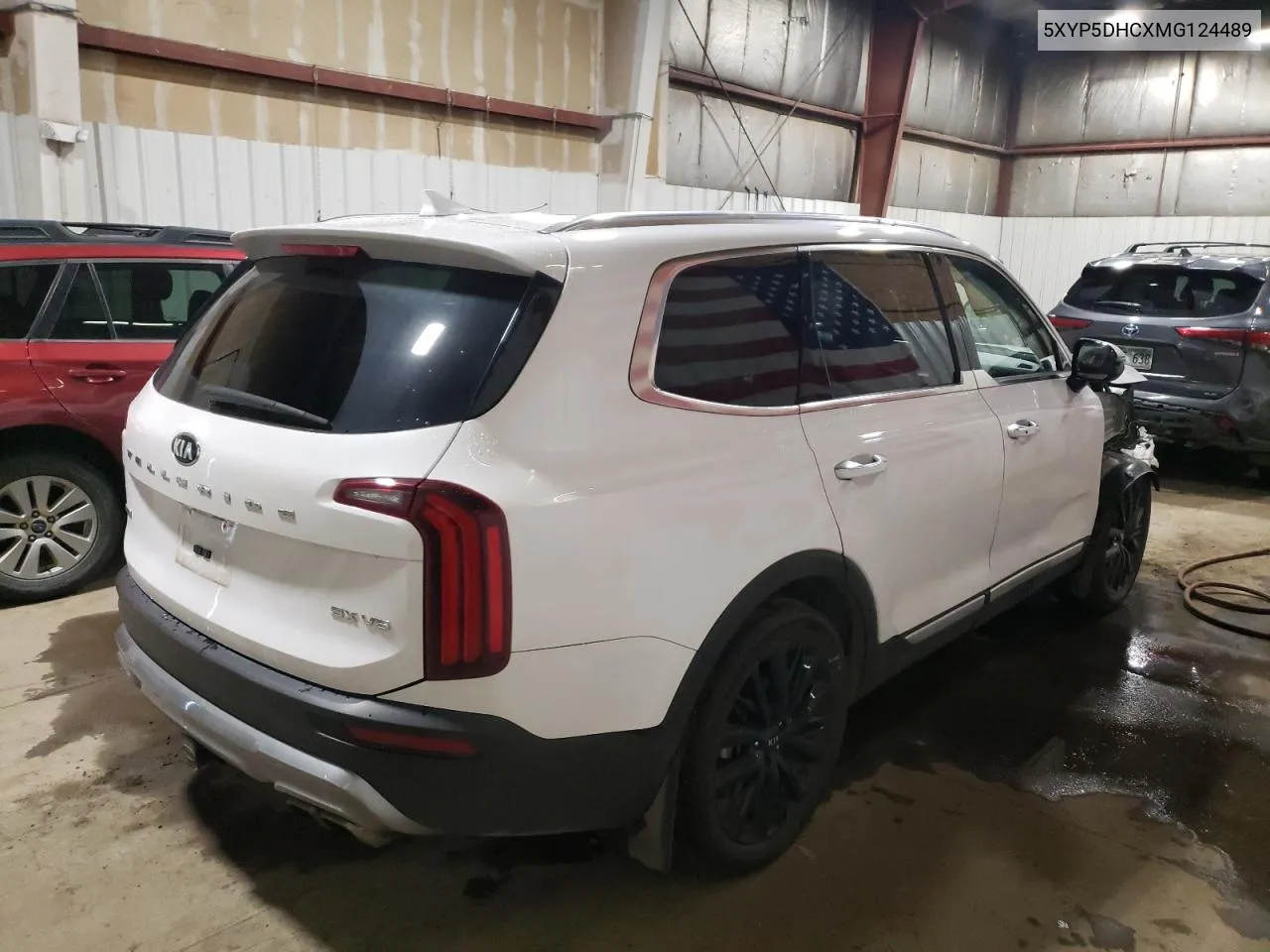 2021 Kia Telluride Sx VIN: 5XYP5DHCXMG124489 Lot: 72481054