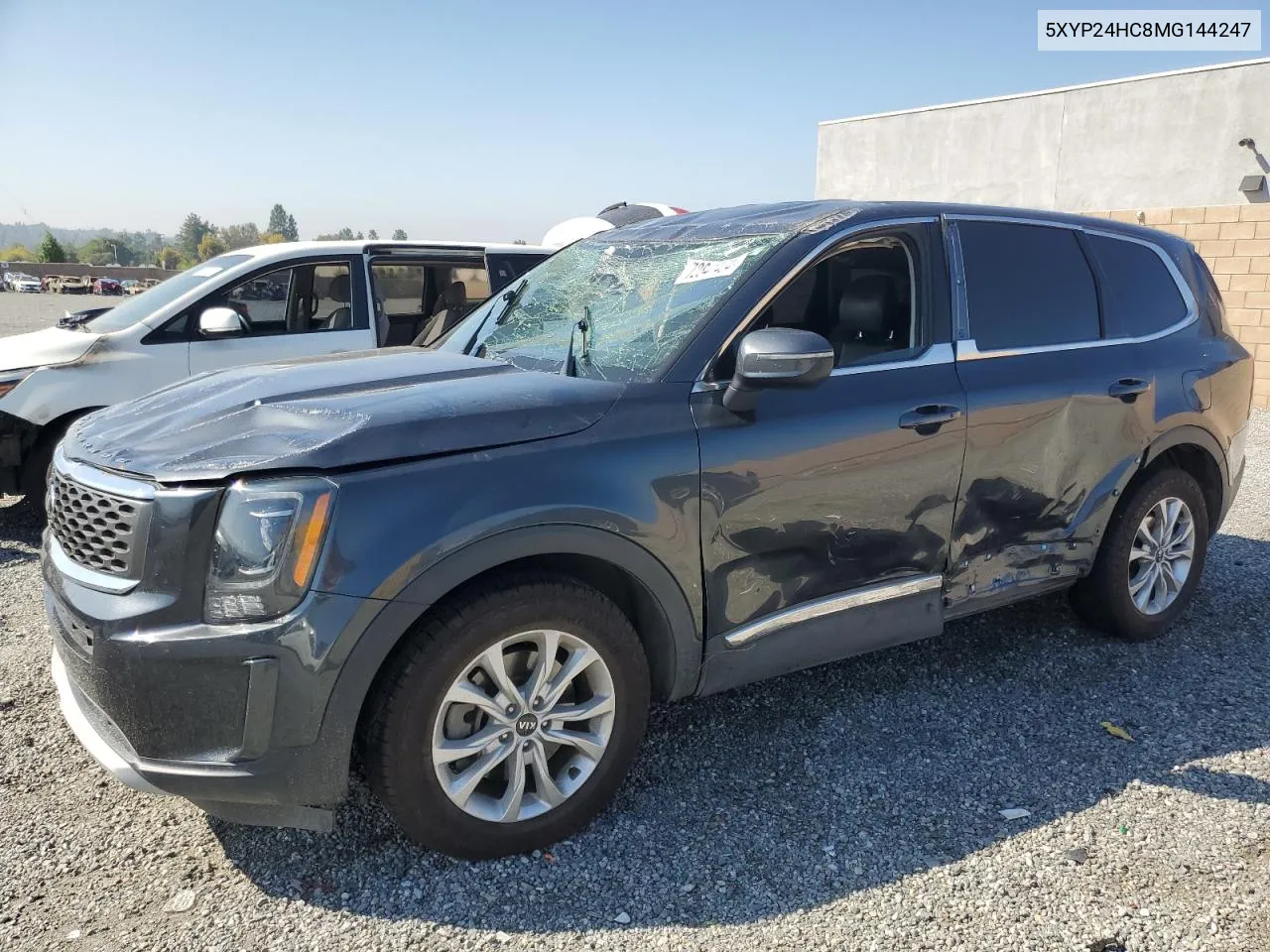 2021 Kia Telluride Lx VIN: 5XYP24HC8MG144247 Lot: 72841424