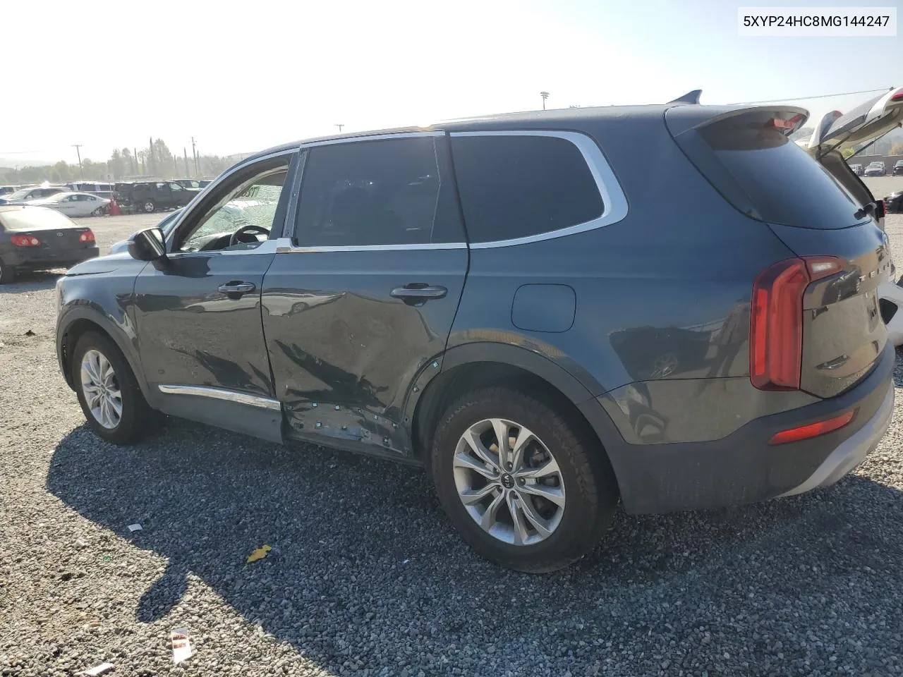 2021 Kia Telluride Lx VIN: 5XYP24HC8MG144247 Lot: 72841424