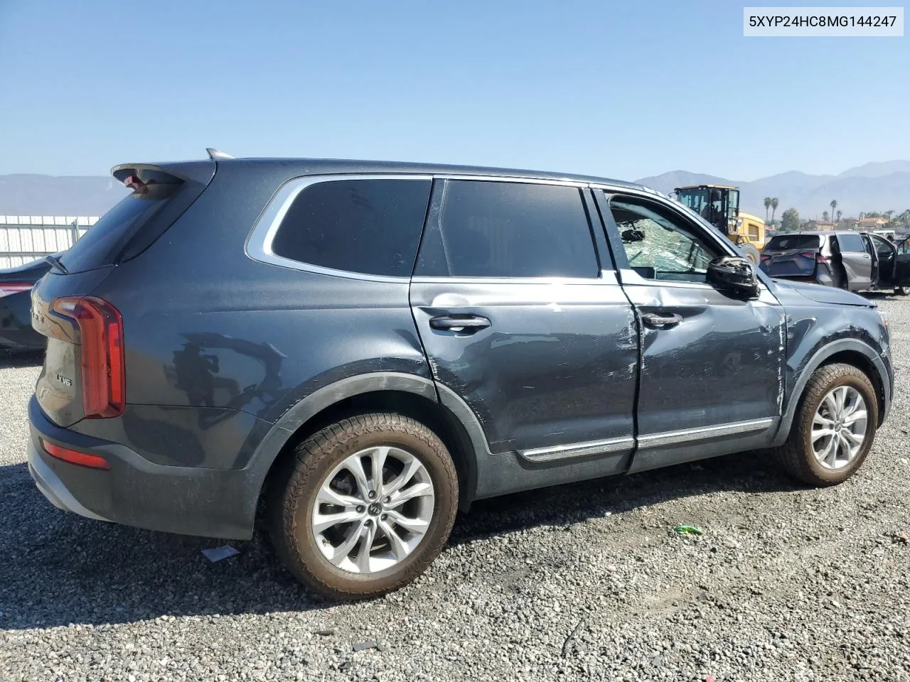 2021 Kia Telluride Lx VIN: 5XYP24HC8MG144247 Lot: 72841424