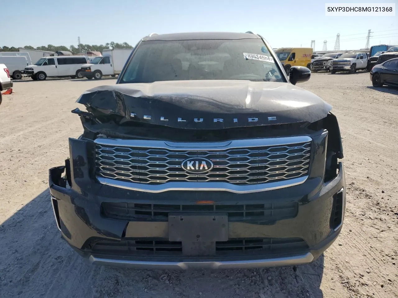 2021 Kia Telluride Ex VIN: 5XYP3DHC8MG121368 Lot: 73534584