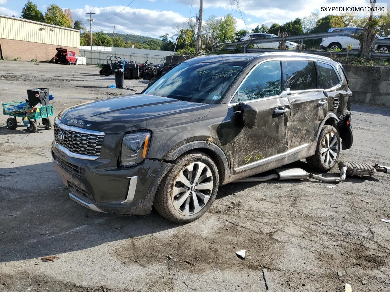 2021 Kia Telluride S VIN: 5XYP6DHC0MG106340 Lot: 73581464