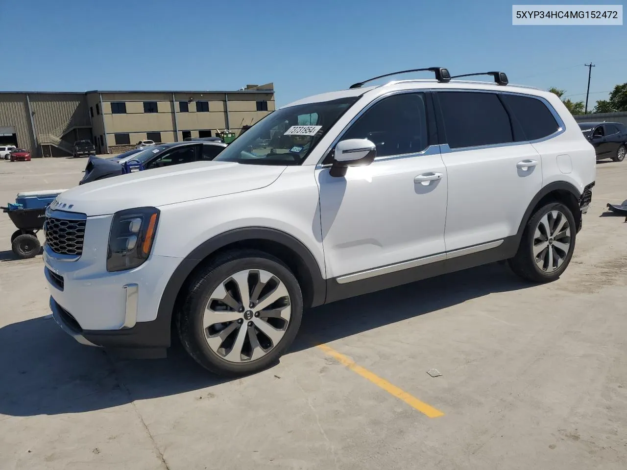 2021 Kia Telluride Ex VIN: 5XYP34HC4MG152472 Lot: 73731954