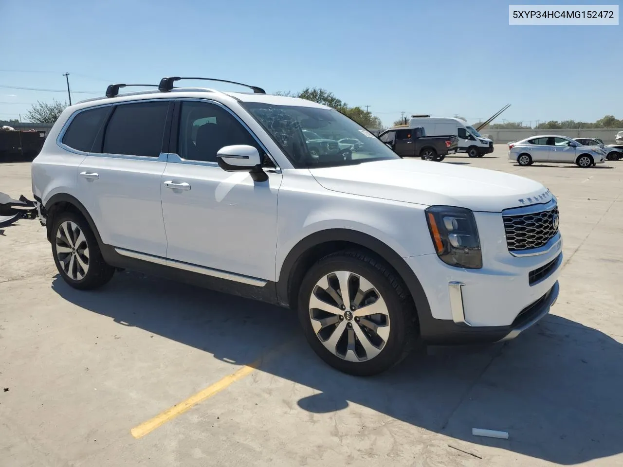 2021 Kia Telluride Ex VIN: 5XYP34HC4MG152472 Lot: 73731954