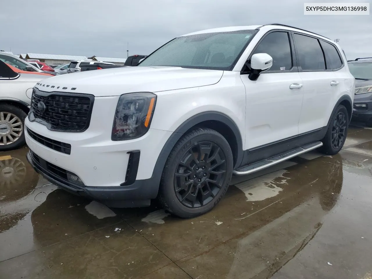 2021 Kia Telluride Sx VIN: 5XYP5DHC3MG136998 Lot: 74335534