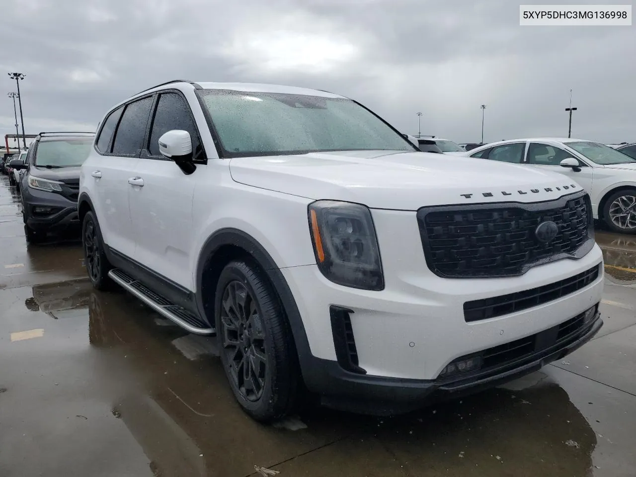 2021 Kia Telluride Sx VIN: 5XYP5DHC3MG136998 Lot: 74335534