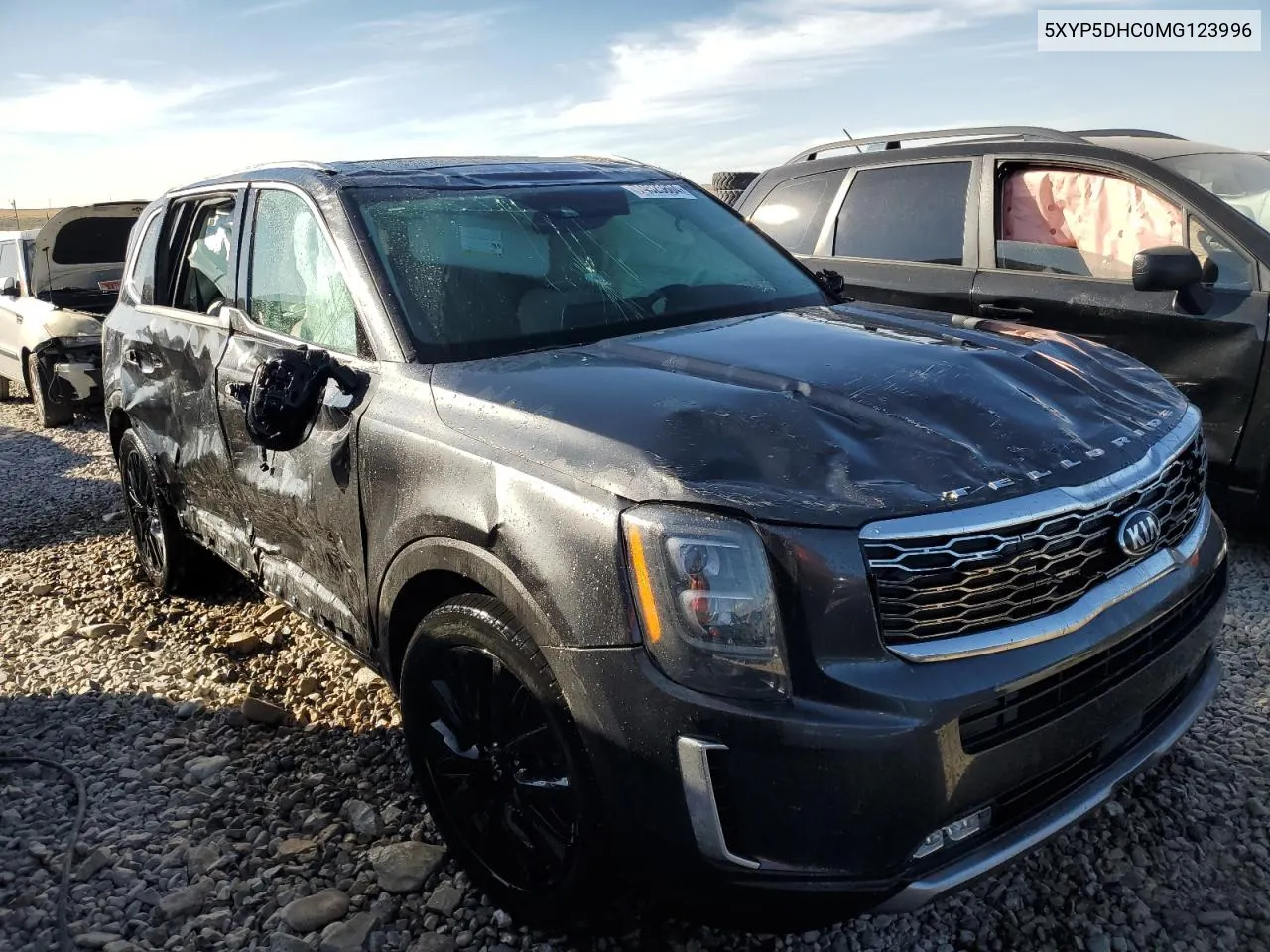 2021 Kia Telluride Sx VIN: 5XYP5DHC0MG123996 Lot: 74525804