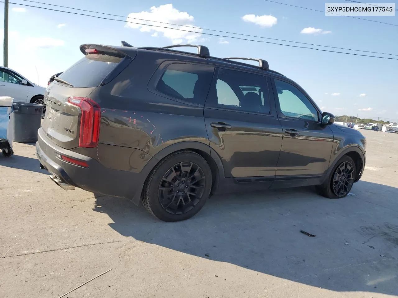 2021 Kia Telluride Sx VIN: 5XYP5DHC6MG177545 Lot: 74797274