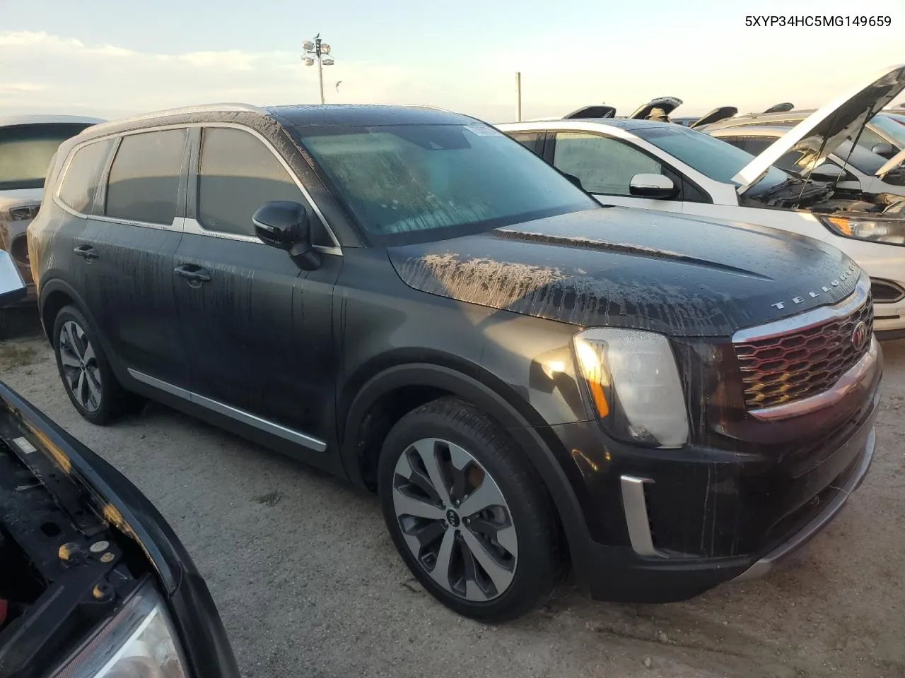 2021 Kia Telluride Ex VIN: 5XYP34HC5MG149659 Lot: 75063734