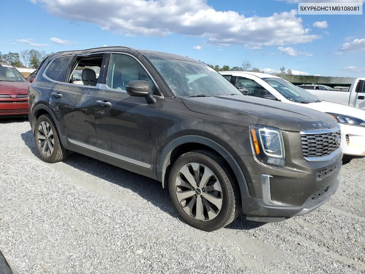 2021 Kia Telluride S VIN: 5XYP6DHC1MG108081 Lot: 75686454