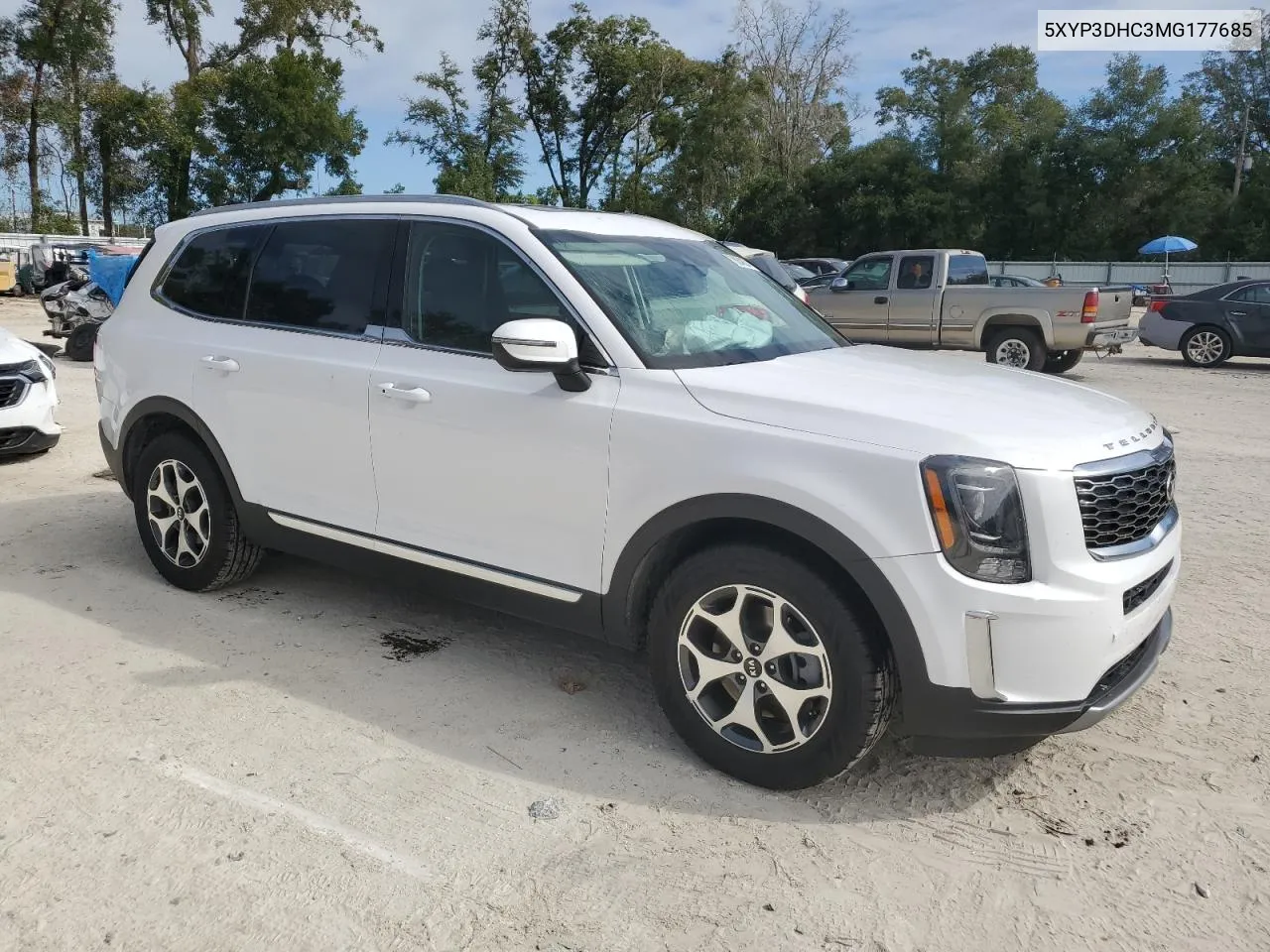 2021 Kia Telluride Ex VIN: 5XYP3DHC3MG177685 Lot: 78864834