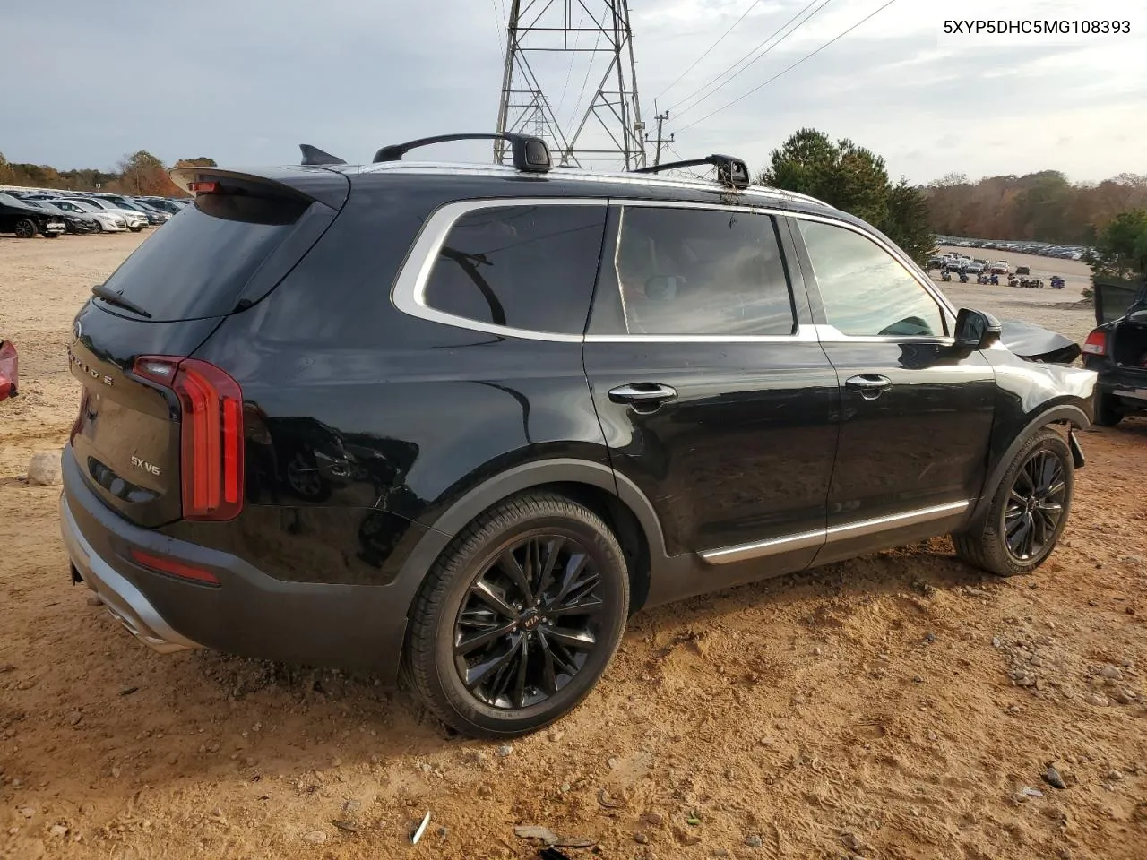 2021 Kia Telluride Sx VIN: 5XYP5DHC5MG108393 Lot: 78921204