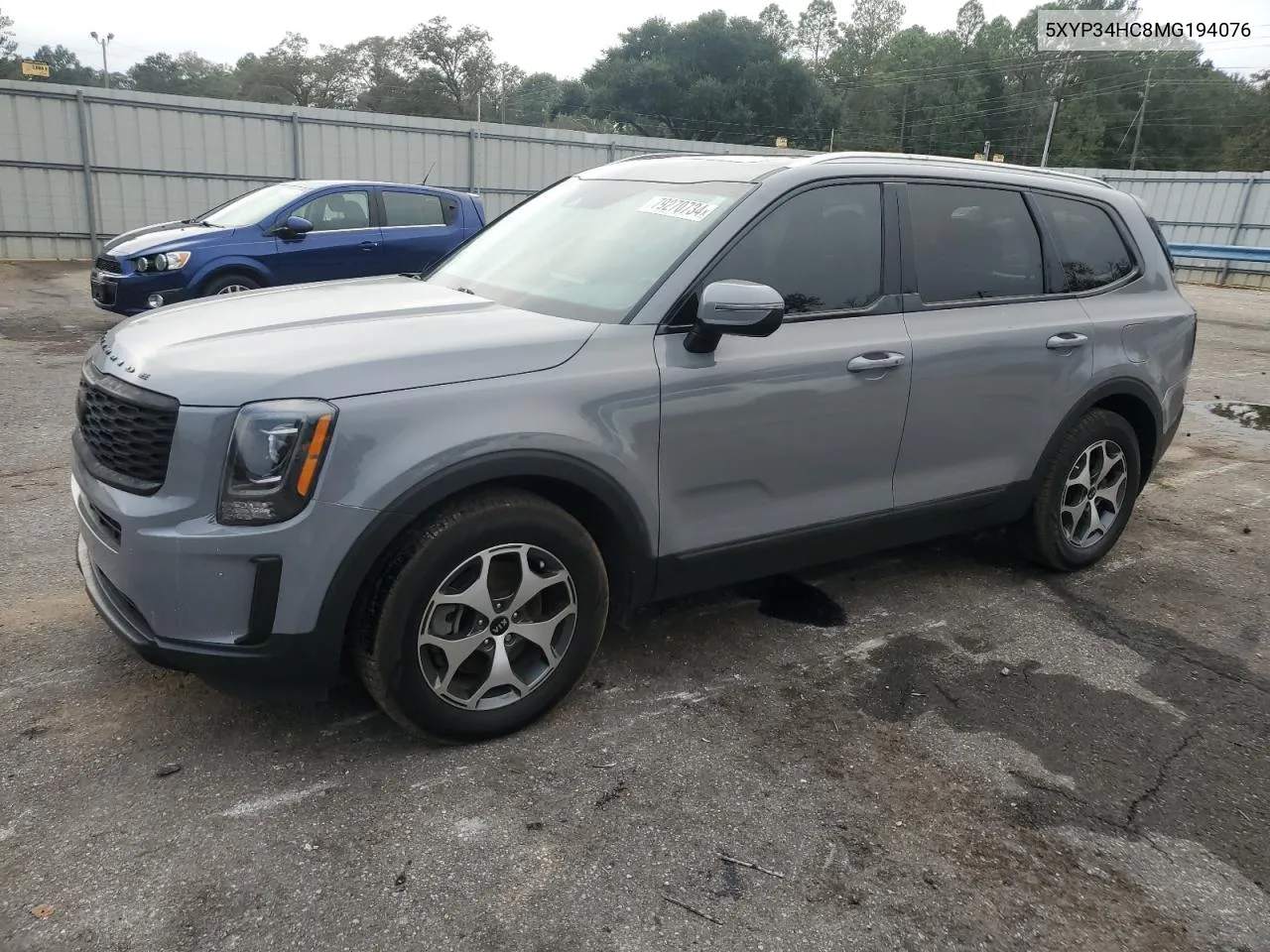 2021 Kia Telluride Ex VIN: 5XYP34HC8MG194076 Lot: 79270734