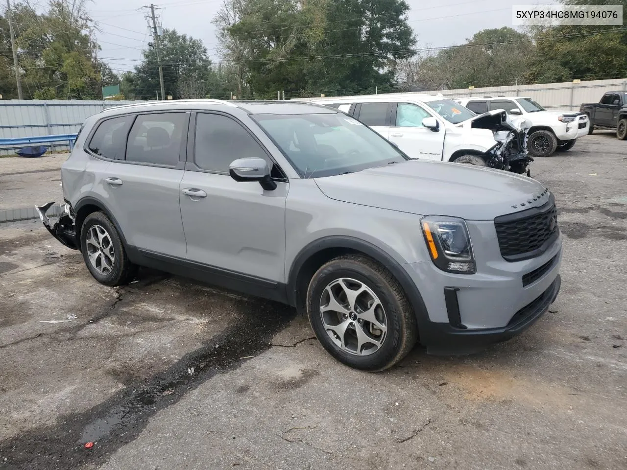 2021 Kia Telluride Ex VIN: 5XYP34HC8MG194076 Lot: 79270734