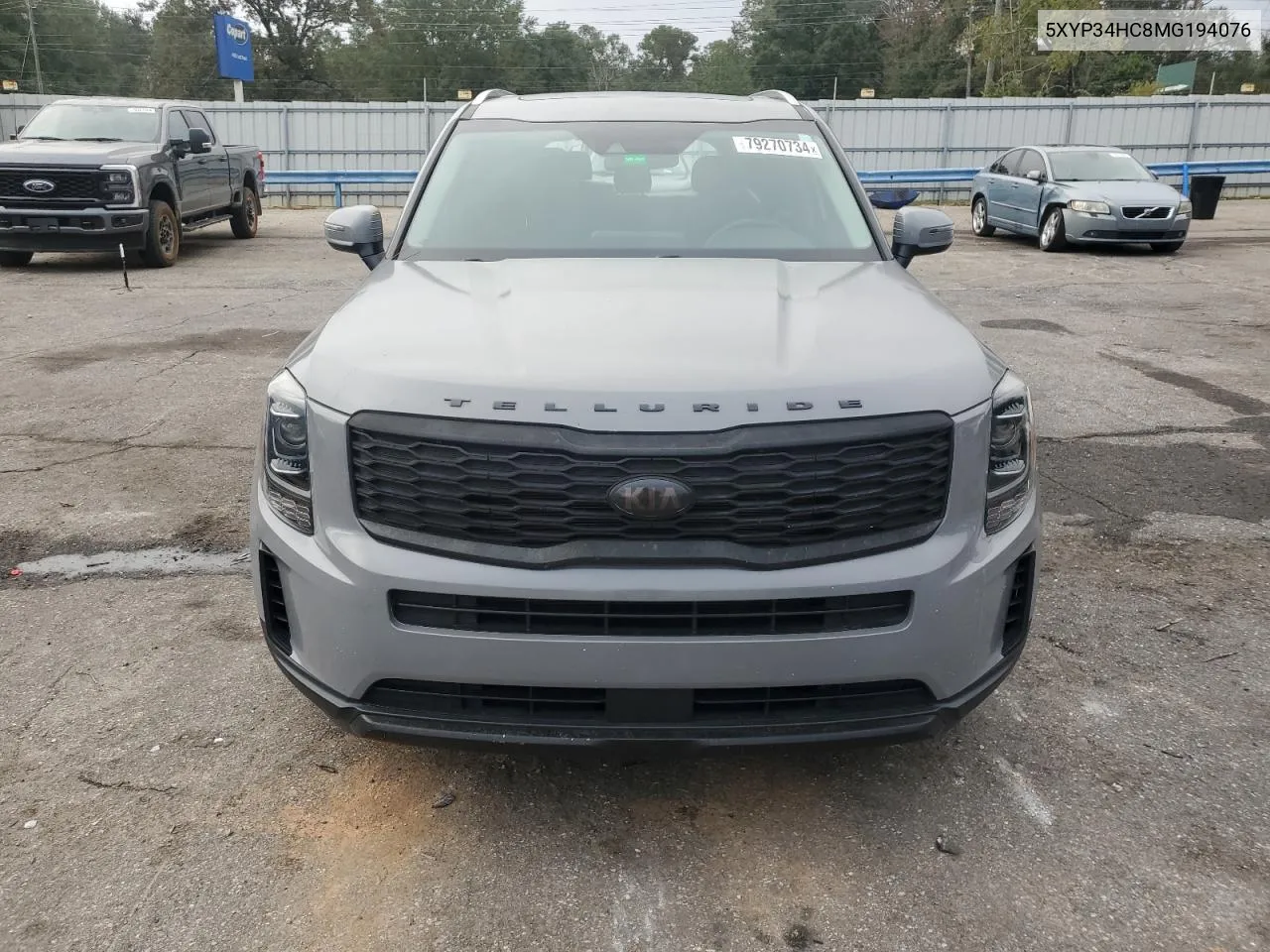 2021 Kia Telluride Ex VIN: 5XYP34HC8MG194076 Lot: 79270734