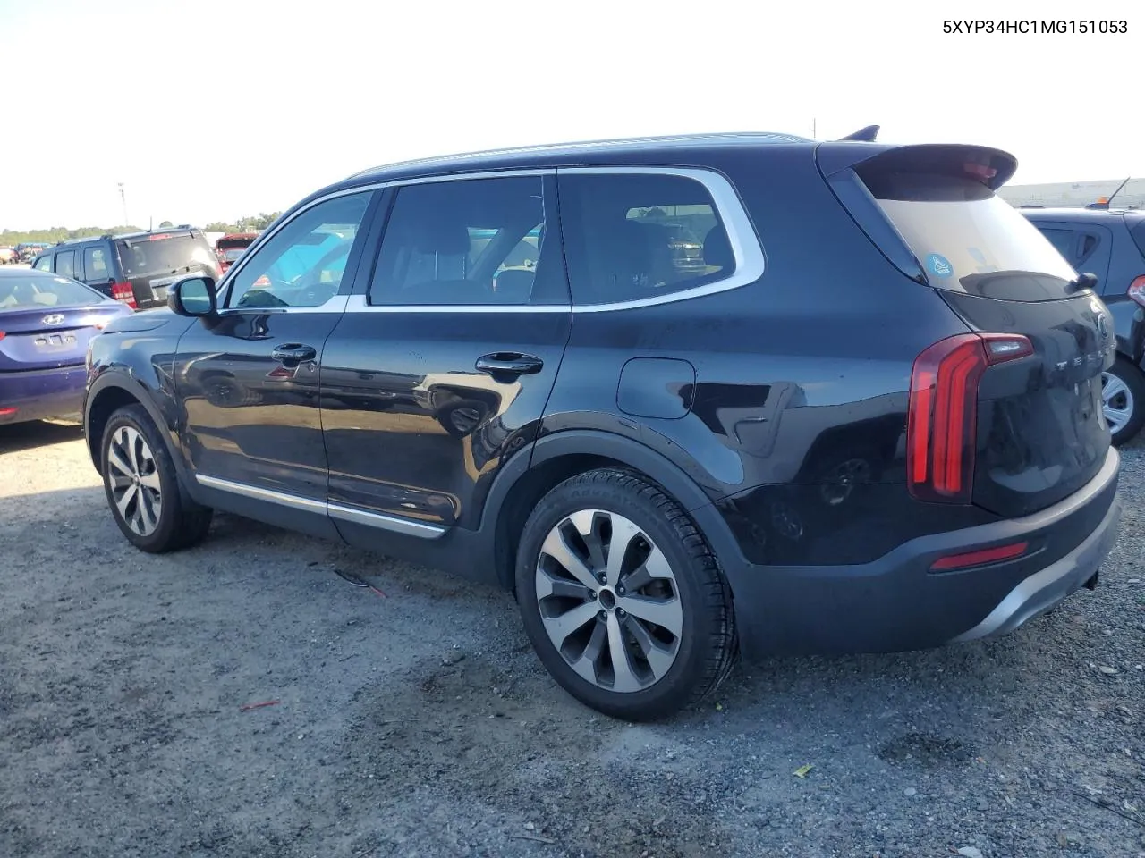 2021 Kia Telluride Ex VIN: 5XYP34HC1MG151053 Lot: 79410694