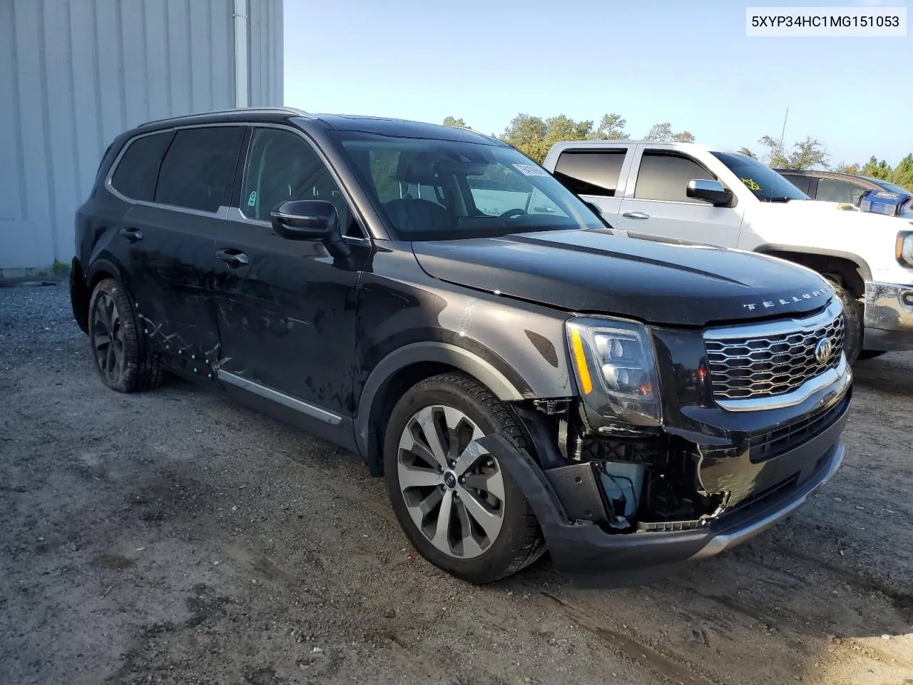 2021 Kia Telluride Ex VIN: 5XYP34HC1MG151053 Lot: 79410694