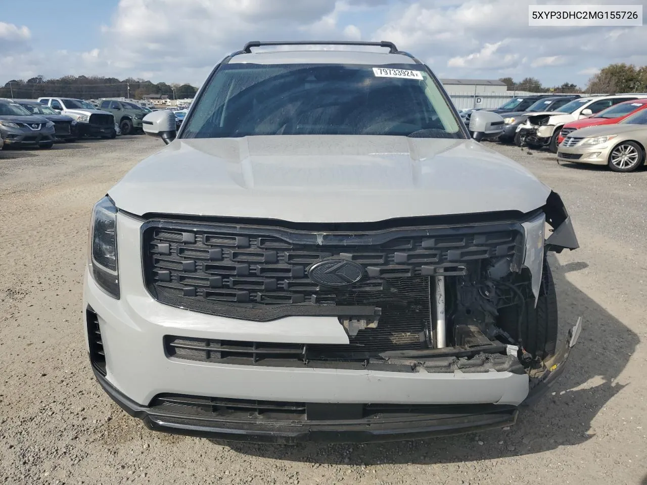 2021 Kia Telluride Ex VIN: 5XYP3DHC2MG155726 Lot: 79733924