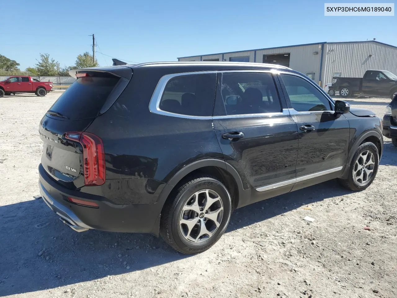 2021 Kia Telluride Ex VIN: 5XYP3DHC6MG189040 Lot: 80801904