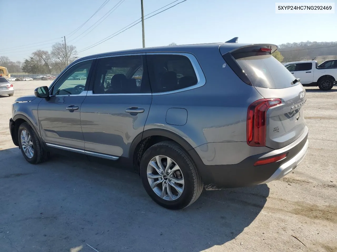 2022 Kia Telluride Lx VIN: 5XYP24HC7NG292469 Lot: 47285274