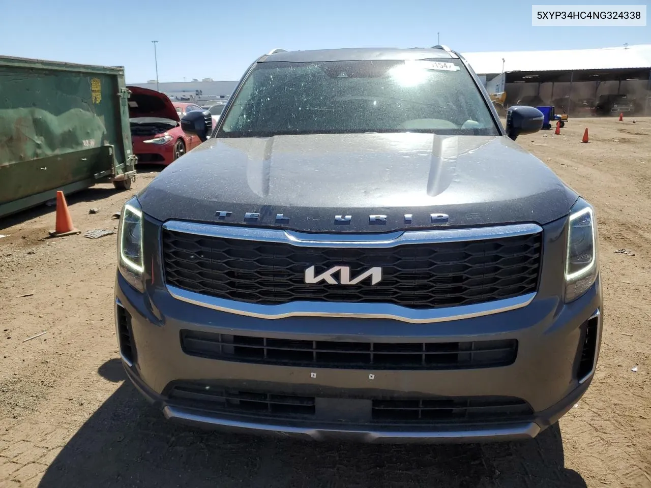 2022 Kia Telluride Ex VIN: 5XYP34HC4NG324338 Lot: 60345154