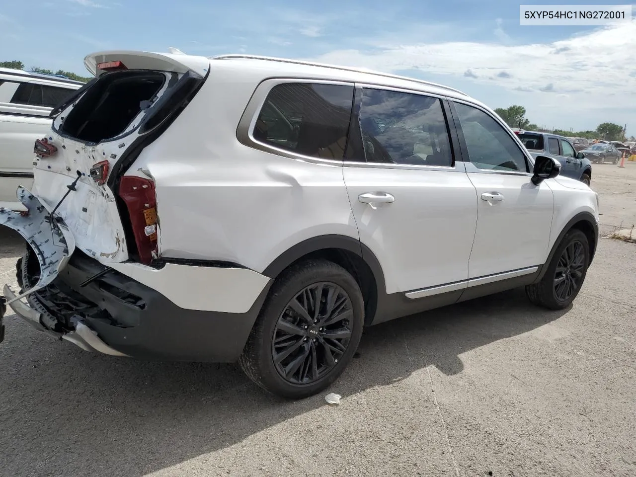 2022 Kia Telluride Sx VIN: 5XYP54HC1NG272001 Lot: 60963544